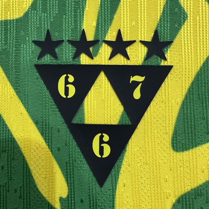 25-26 Paris Saint-Germain Green Co-Signed Version Player Version Soccer Jersey