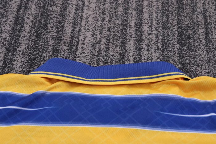 1998-1999 Parma Home Retro Kids Soccer Jersey