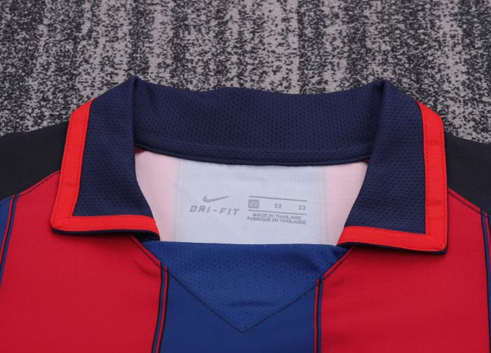 2003 Barcelona Home Retro Kids Soccer Jersey