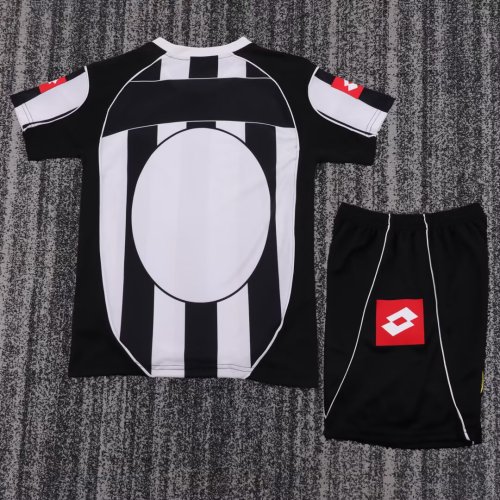 2002-2003 Juventus Away Retro Kids Soccer Jersey