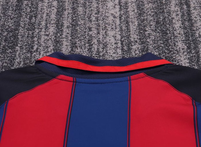 2003 Barcelona Home Retro Kids Soccer Jersey