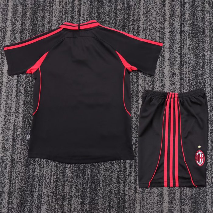 2000-2001 AC Milan Third Retro Kids Soccer Jersey