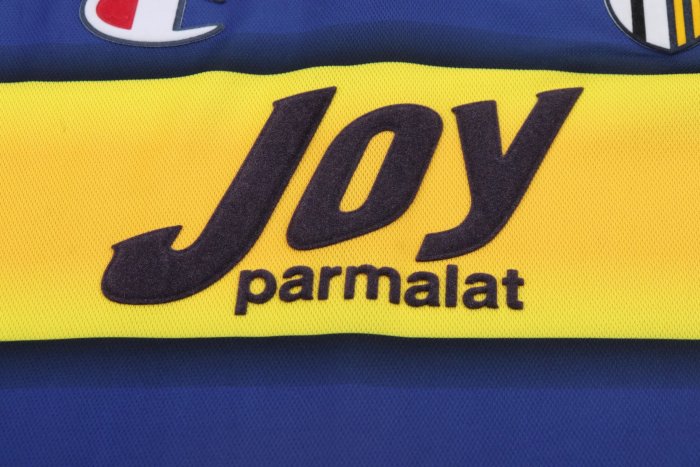 2001-2002 Parma Home Retro Kids Soccer Jersey