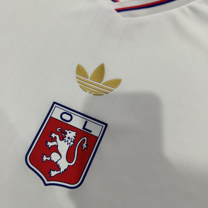 24-25 Lyon 75th Anniversary Player Version Soccer Jersey