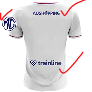 24-25 Lyon 75th Anniversary Player Version Soccer Jersey