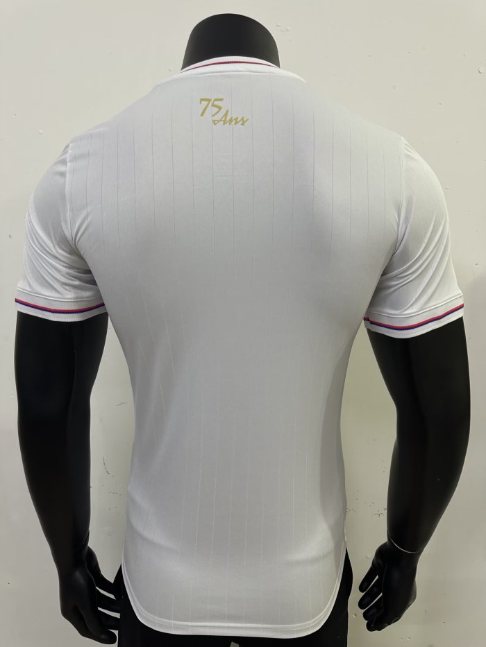 24-25 Lyon 75th Anniversary Player Version Soccer Jersey
