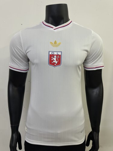 24-25 Lyon 75th Anniversary Player Version Soccer Jersey