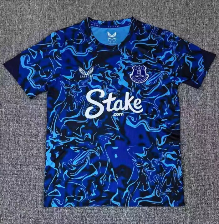 2025 Everton Blue Special Edition Fans Soccer Jersey