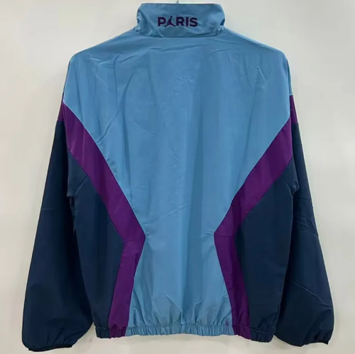 25-26 Paris Saint-Germain Jordan Light blue Windbreaker
