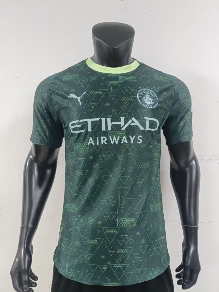 25-26 Manchester City Fourth Player Version Soccer Jersey