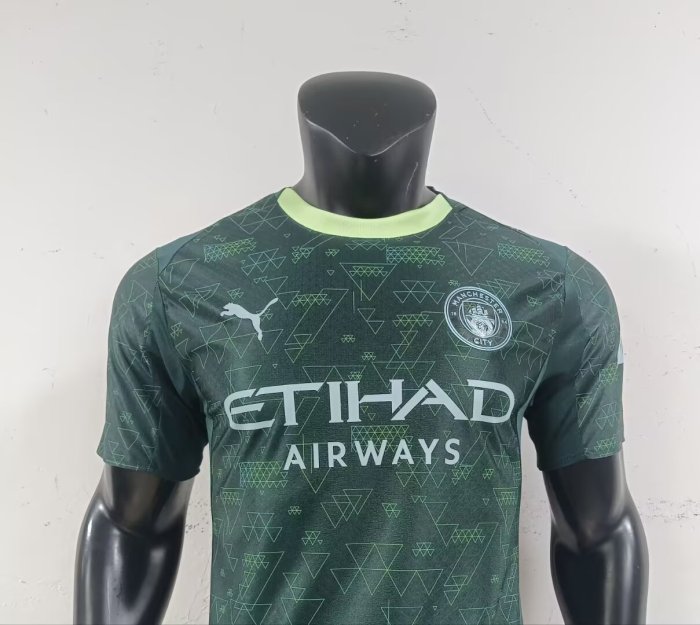 25-26 Manchester City Fourth Player Version Soccer Jersey