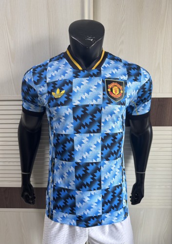 25-26 Manchester United Blue Special Edition Player Version Training shirts