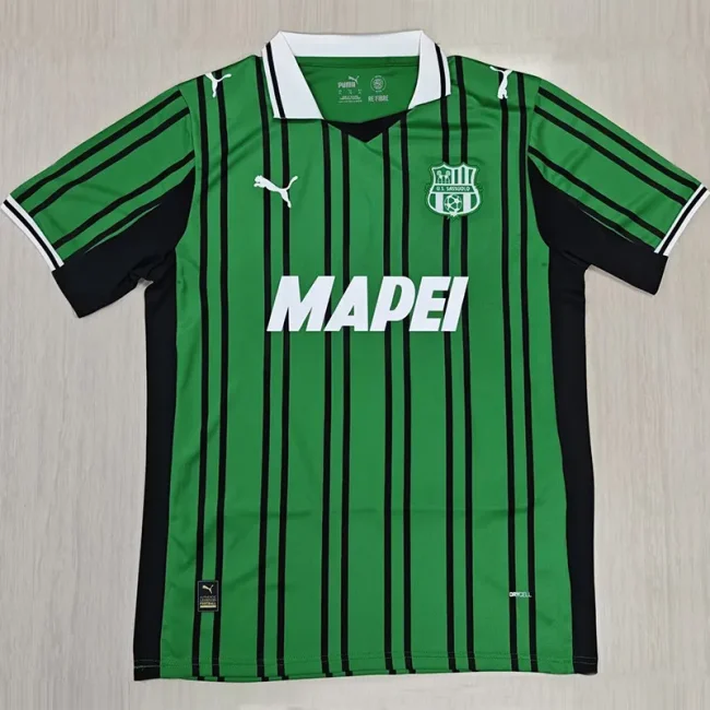 25-26 Sassuolo Home Fans Soccer Jersey