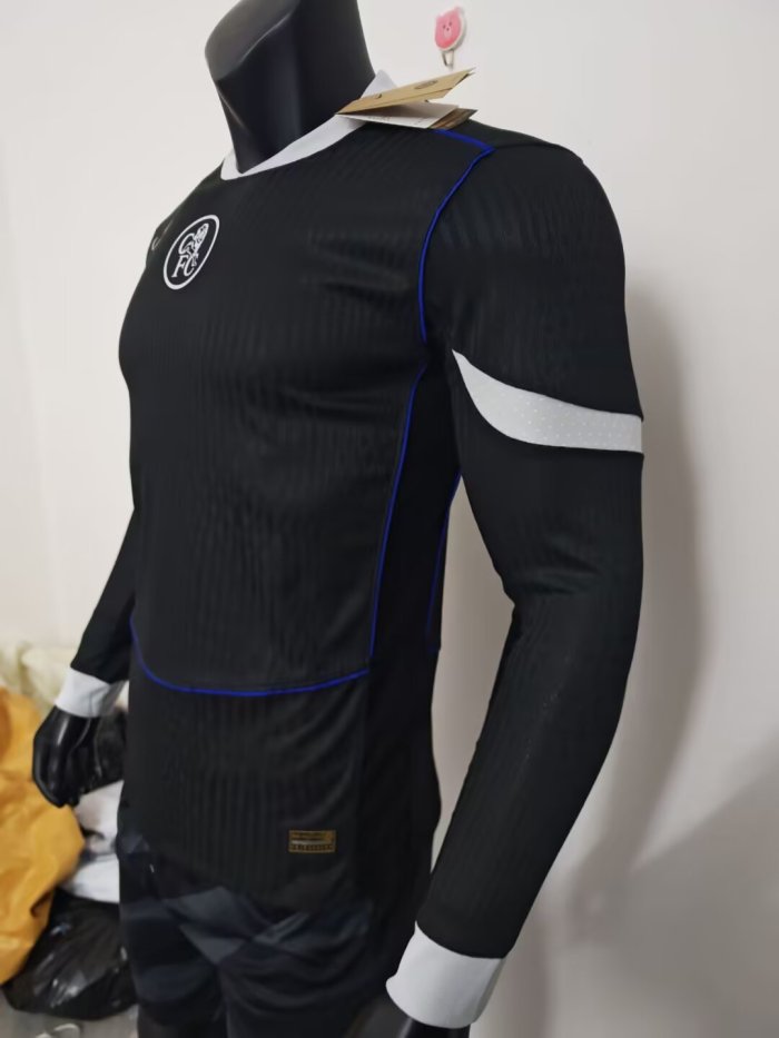 25-26 Chelsea Third Long Sleeve Player Version Soccer Jersey (长袖球员)