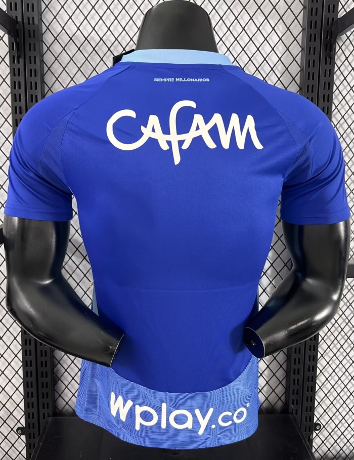 25-26 Millonarios Fútbol Home Player Version Soccer Jersey