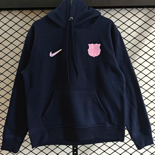 25-26 Barcelona Royal blue Hoody 宝蓝色(加绒)粉标