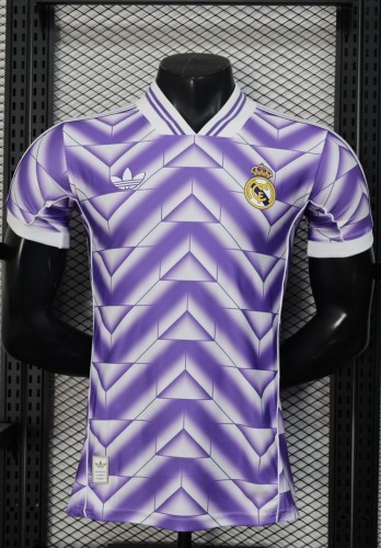 25-26 Real Madrid Purple Special Edition Player Version Soccer Jersey