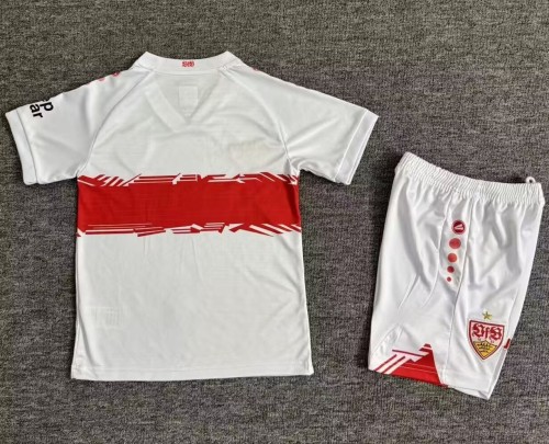 25-26 VfB Stuttgart Home Kids Soccer Jersey