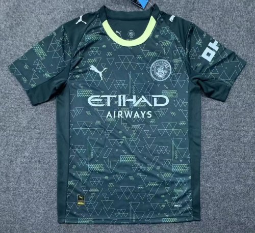 25-26 Manchester City Fourth Fans Soccer Jersey