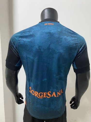 25-26 Napoli Blue Halloween Player Version Soccer Jersey