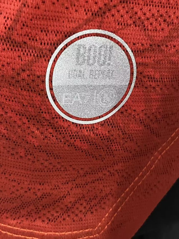 25-26 Napoli Orange Halloween Player Version Soccer Jersey