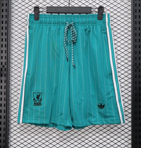 25-26 Liverpool Green Casual Version Player Version Shorts Pants