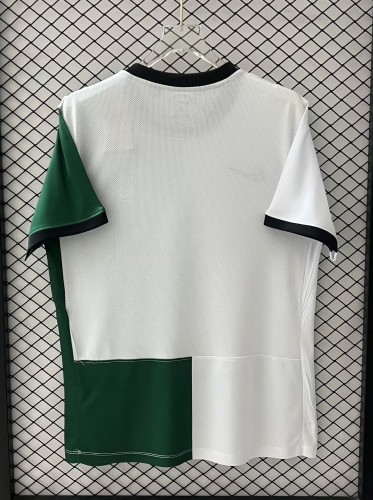 25-26 Sporting Lisbon White Green Fans Soccer Jersey*空白版