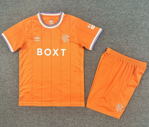 25-26 Rangers Fourth Kids Soccer Jersey