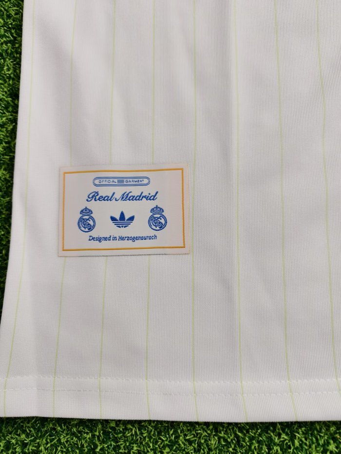 25-26 Real Madrid White Special Edition Player Version Training Shirts
