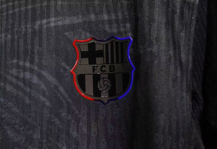 25-26 Barcelona Black Special Edition Player Version Soccer Jersey