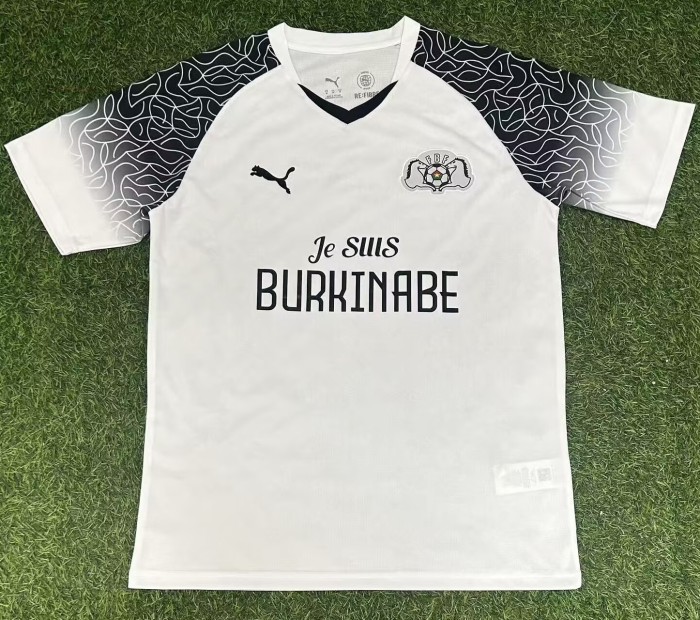 25-26 Burkina Faso White Special Edition Fans Soccer Jersey