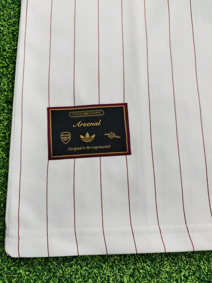 25-26 Arsenal White Casual Special Edition Player Version Soccer Jersey