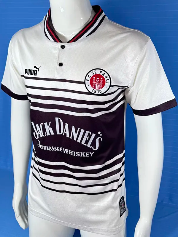 1997-1998 St. Pauli Home Retro Soccer Jersey