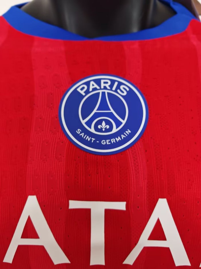 25-26 Paris Saint-Germain Third Long Sleeve Player Version Soccer Jersey*长袖球员