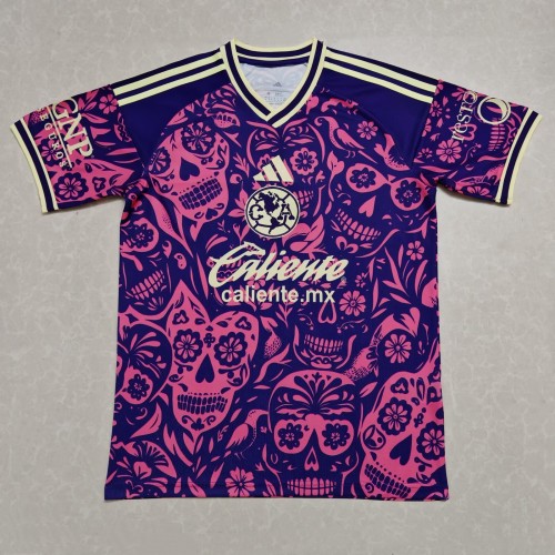 25-26 Club America Purple Halloween Soccer Jersey