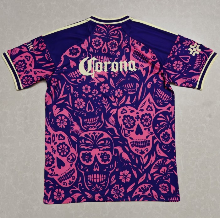 25-26 Club America Purple Halloween Soccer Jersey
