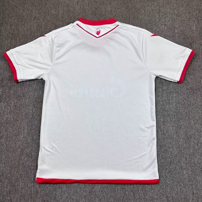 25-26 Red Star Belgrade Away Fans Soccer Jersey
