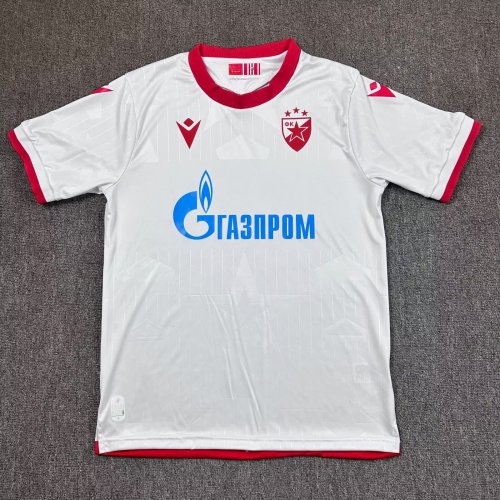 25-26 Red Star Belgrade Away Fans Soccer Jersey