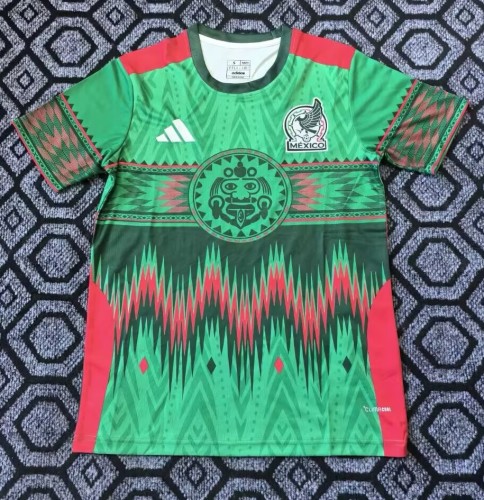 25-26 Mexico Green Special Edition Fans Training shirts