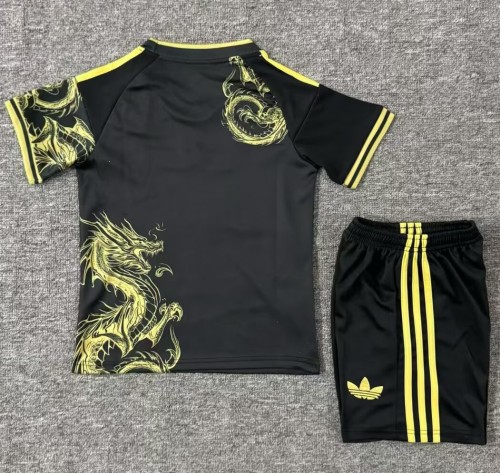 25-26 Real Madrid Black Special Edition Kids Soccer Jersey