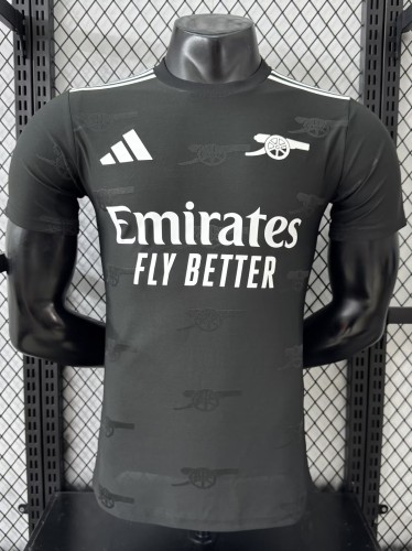 25-26 Arsenal Black Special Edition Player Version Soccer Jersey