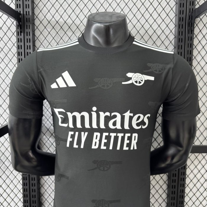 25-26 Arsenal Black Special Edition Player Version Soccer Jersey