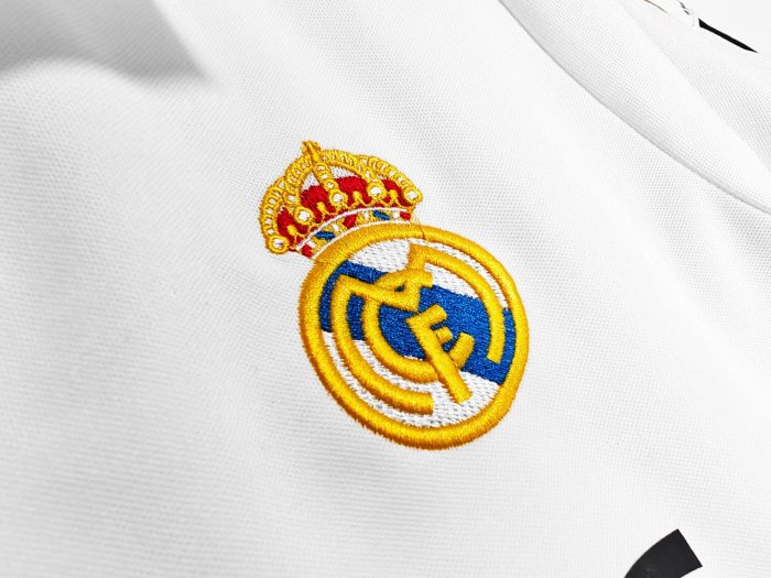 2002-2003 Real Madrid Home Retro Soccer Jersey