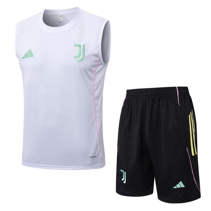 25-26 Juventus High Quality Tank Top And Shorts Suit
