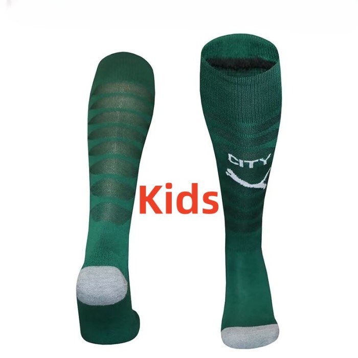 25-26 Manchester City Fourth Kids Socks