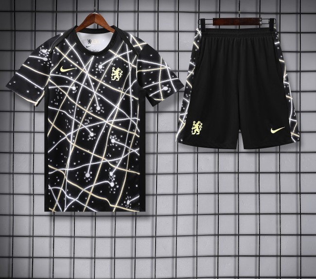 25-26 Chelsea High Quality Kids Training Short Suit