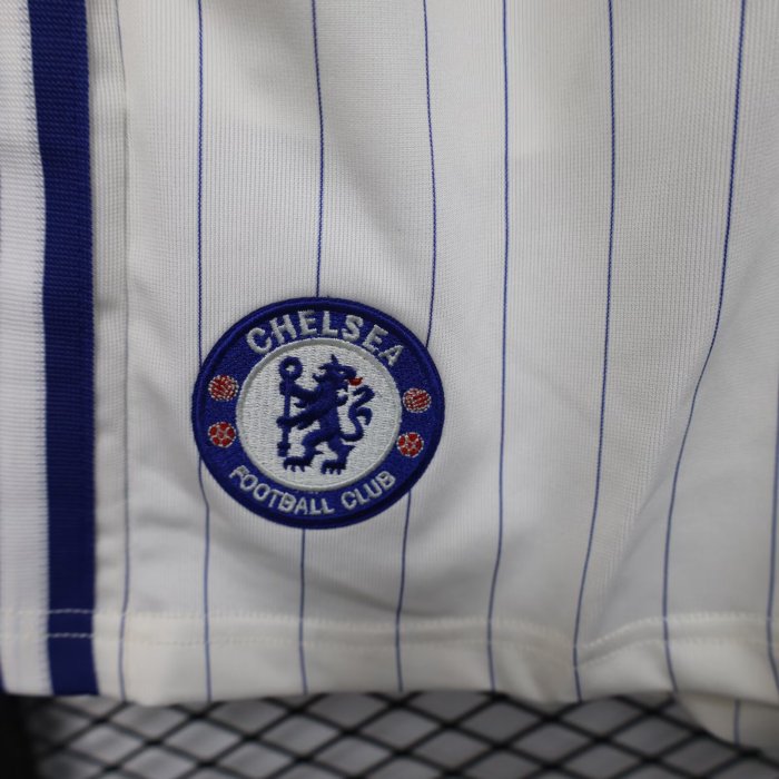 25-26 Chelsea White Casual Version Player Version Shorts Pants