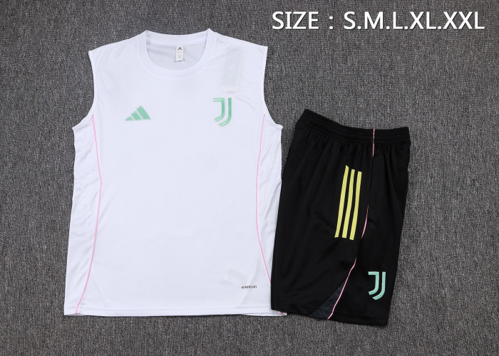 25-26 Juventus High Quality Tank Top And Shorts Suit