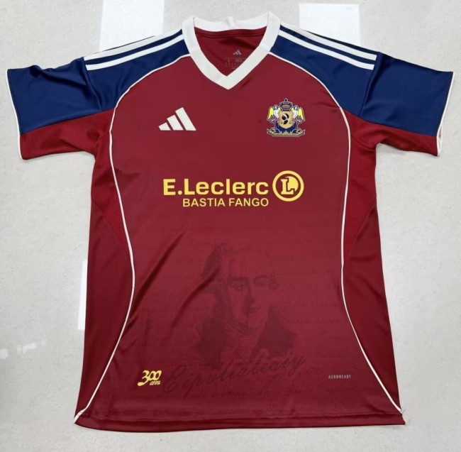 25-26 SC Bastia Special Edition Fans Soccer Jersey