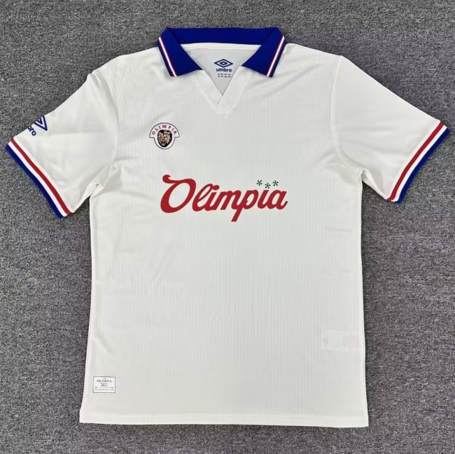25-26 CD Olimpia Commemorative Edition Fans Soccer Jersey